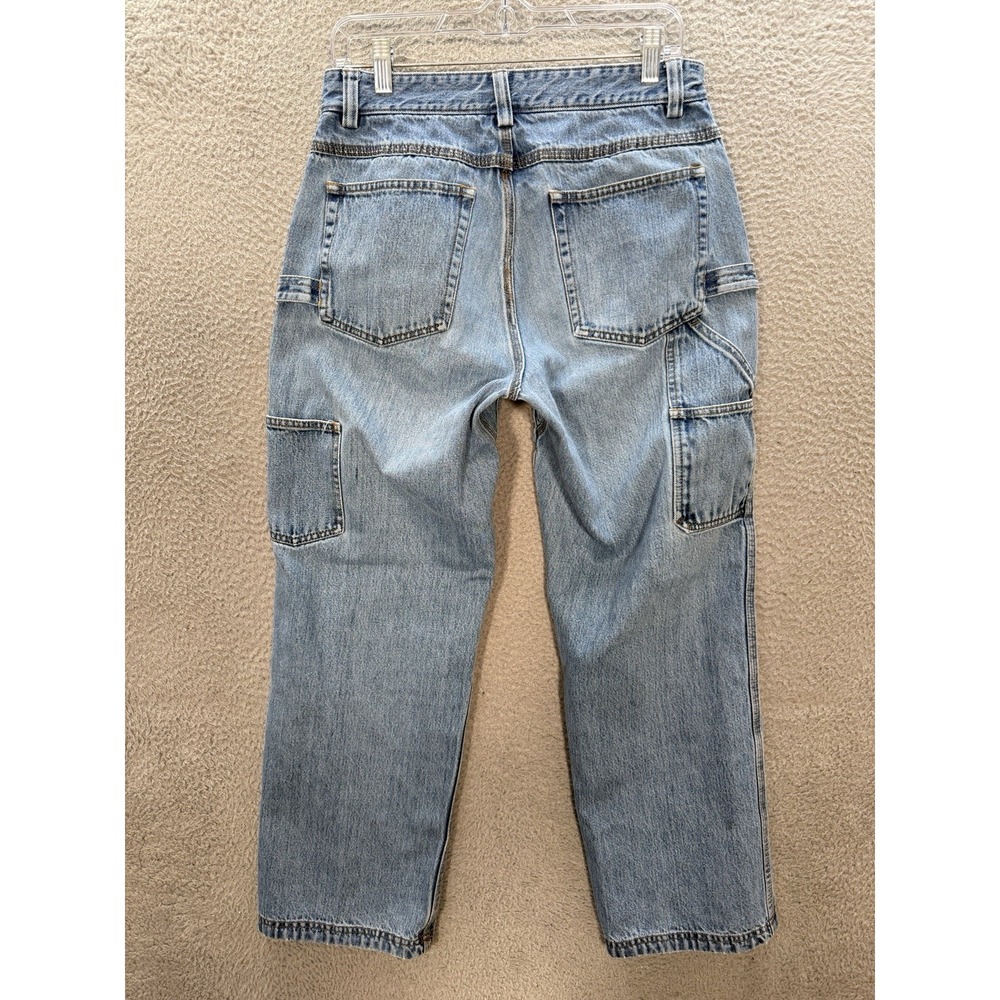 Duluth Trading Co Jeans Mens 30x29 Blue Ballroom Carpenter Relaxed Fit Workwear - Picture 2 of 8